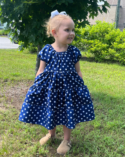 Paige's Tiered Peasant Dress for Kids