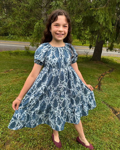 Paige's Tiered Peasant Dress for Kids