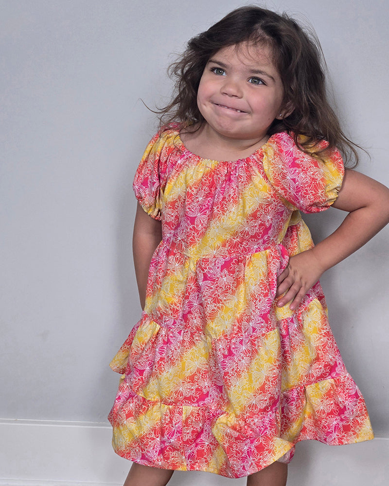 Paige's Tiered Peasant Dress for Kids