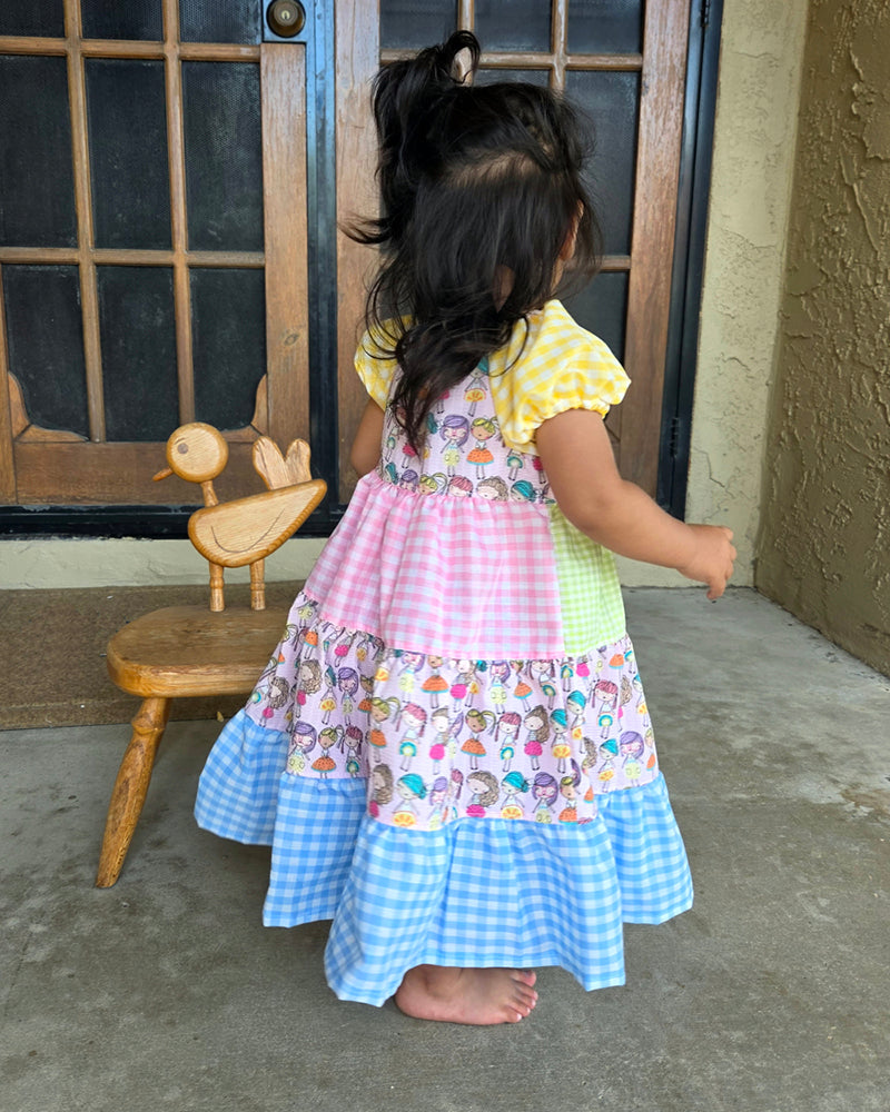 Paige's Tiered Peasant Dress for Kids