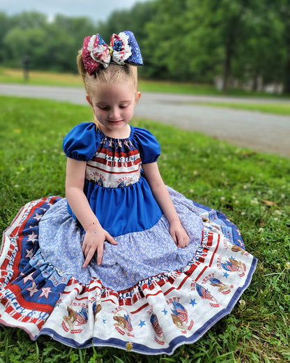 Paige's Tiered Peasant Dress for Kids