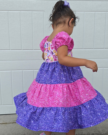 Paige's Tiered Peasant Dress for Kids