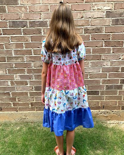 Paige's Tiered Peasant Dress for Kids