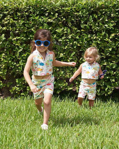 Ramsey's Crop Top & Shorts Set for Kids