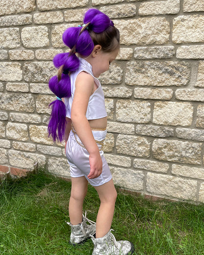 Ramsey's Crop Top & Shorts Set for Kids