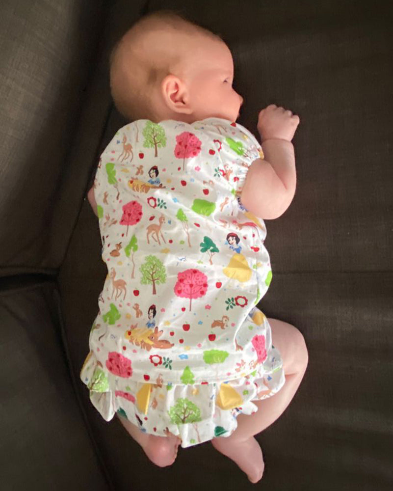 Sadie's Peasant Dress & Diaper Cover for Babies