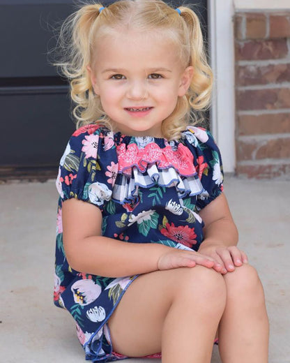 Sadie's Peasant Dress & Diaper Cover for Babies