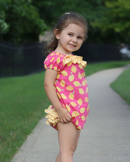 Sadie's Peasant Dress & Diaper Cover for Babies