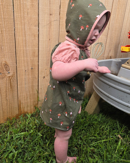 Sadie's Peasant Dress & Diaper Cover for Babies