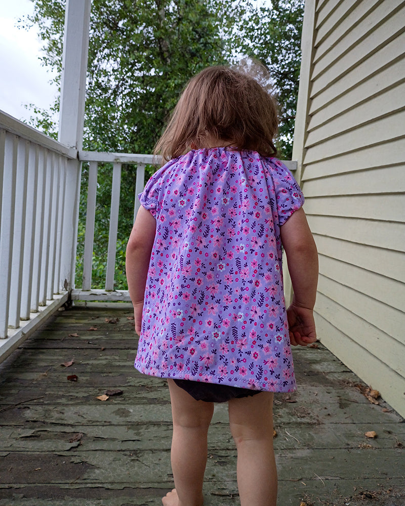 Sadie's Peasant Dress & Diaper Cover for Babies