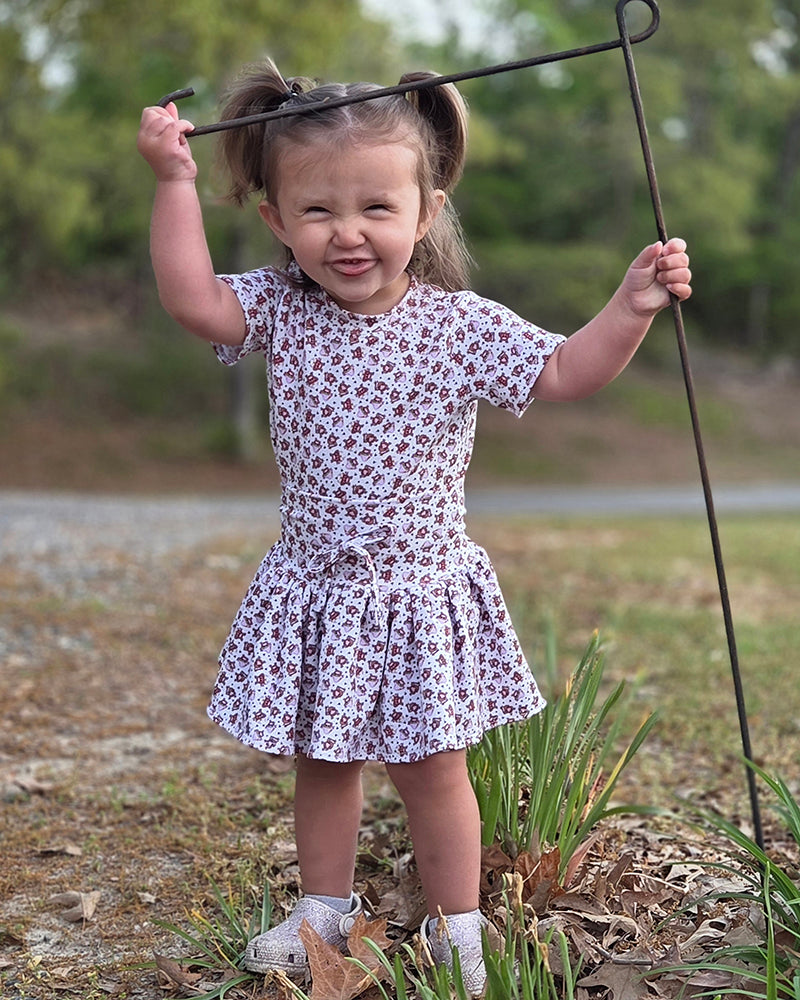 Serena's Knit Skirt and Shirt Set for Kids