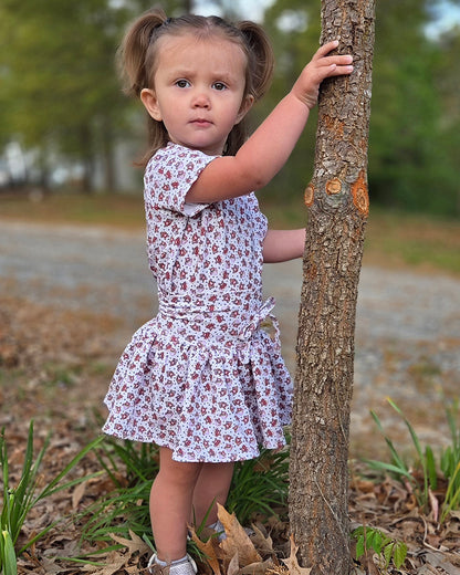 Serena's Knit Skirt and Shirt Set for Kids