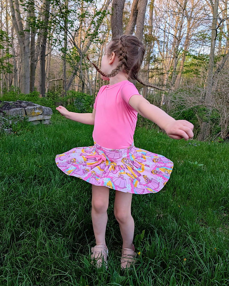 Serena's Knit Skirt and Shirt Set for Kids